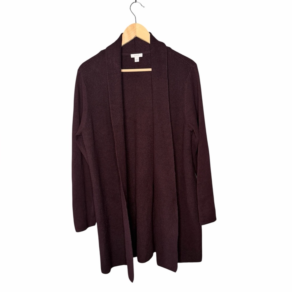 J. Jill Pure Jill Cozy Melange Open Cardigan - Picture 3 of 11